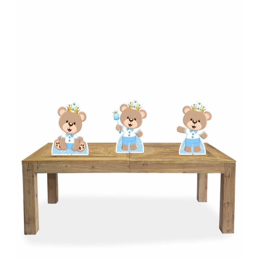 Kit Display Festa Urso Príncipe 3 Displays