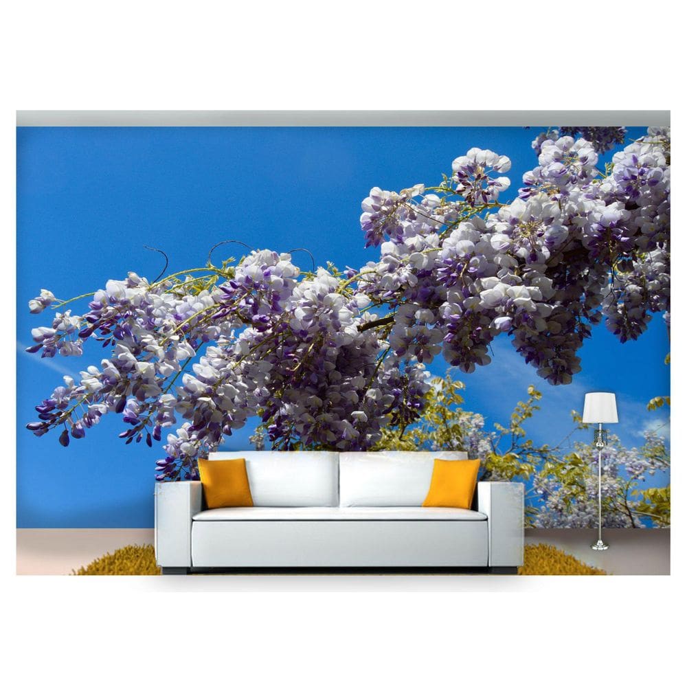 Papel De Parede Flores Floral Flor Natural 3D Nfl253 3M²
