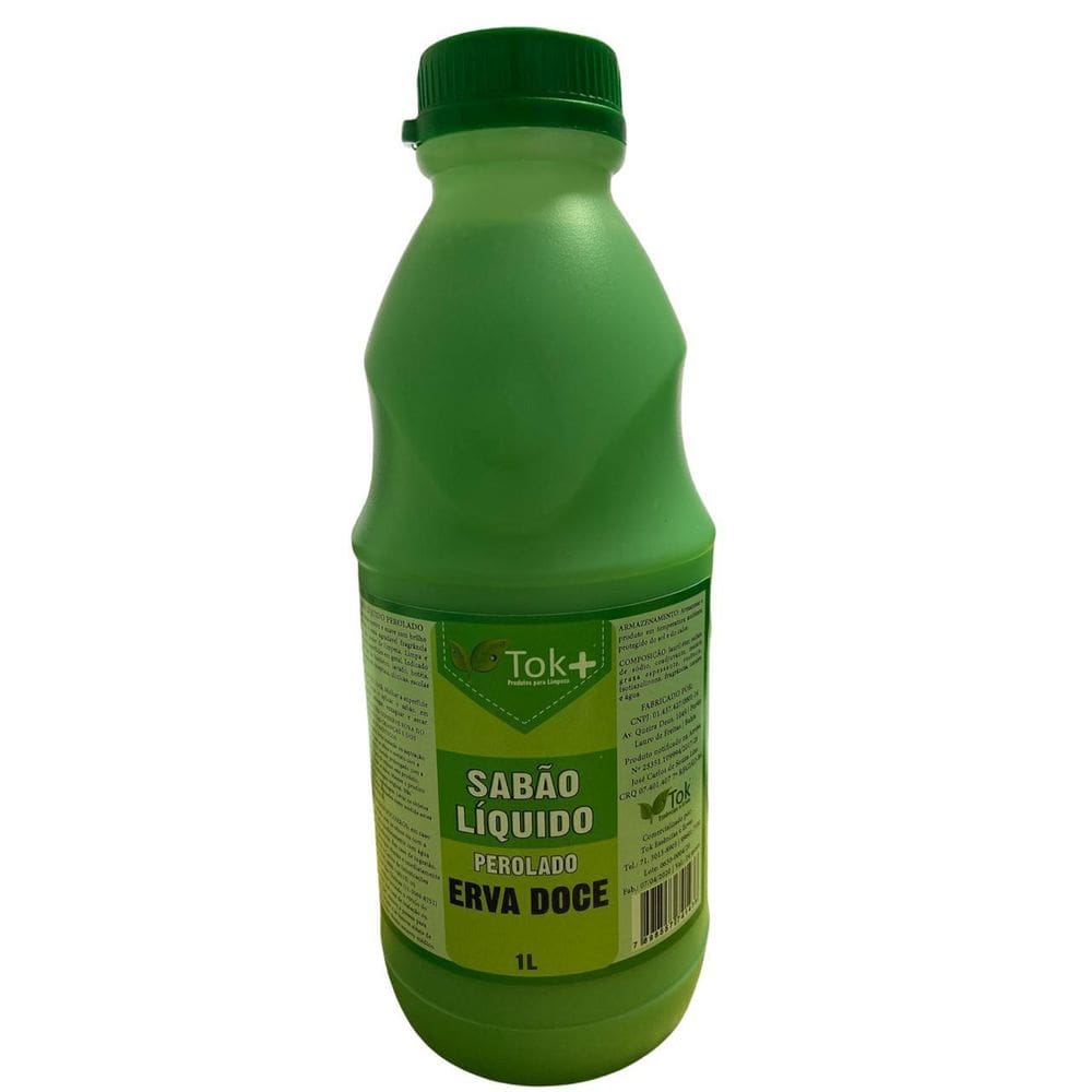 Sabão Líquido Erva Doce 1L Tok+