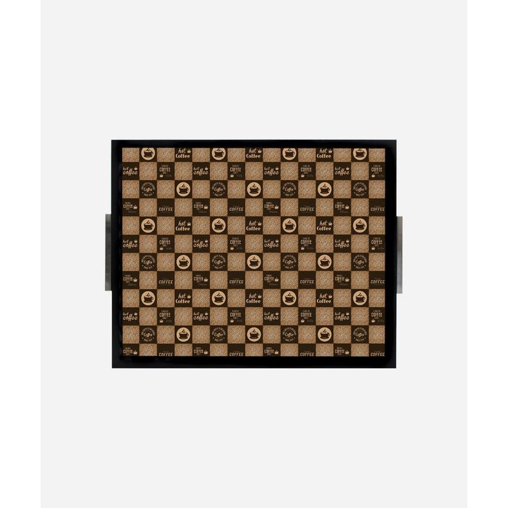 Bandeja Estampada 30X37 - Hot Coffee