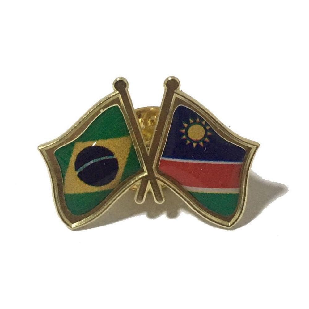Pin Da Bandeira Do Brasil X Namíbia