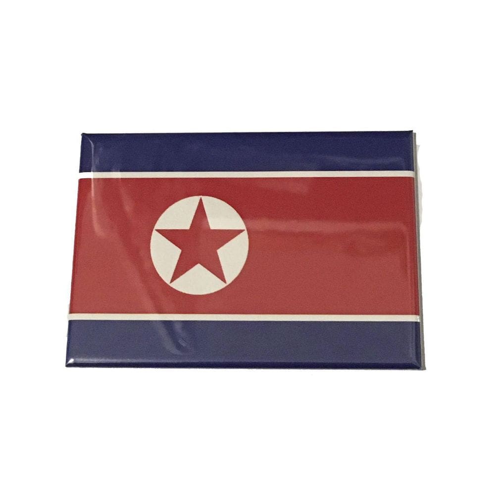 Ímã Da Bandeira Da Coréia Do Norte