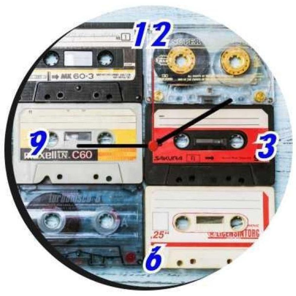 Relógio De Parede Decorativo Estilo Música 12