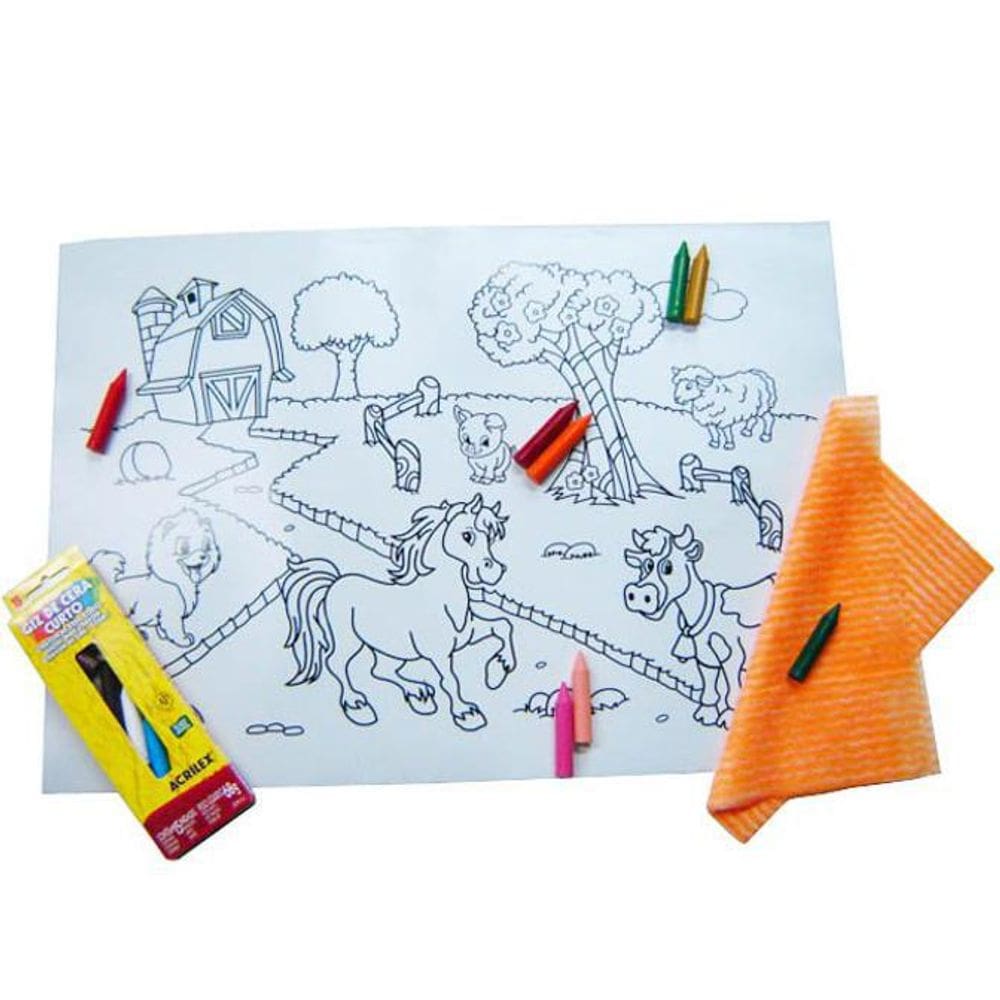 Quadro Mágico Fazenda - Kits For Kids