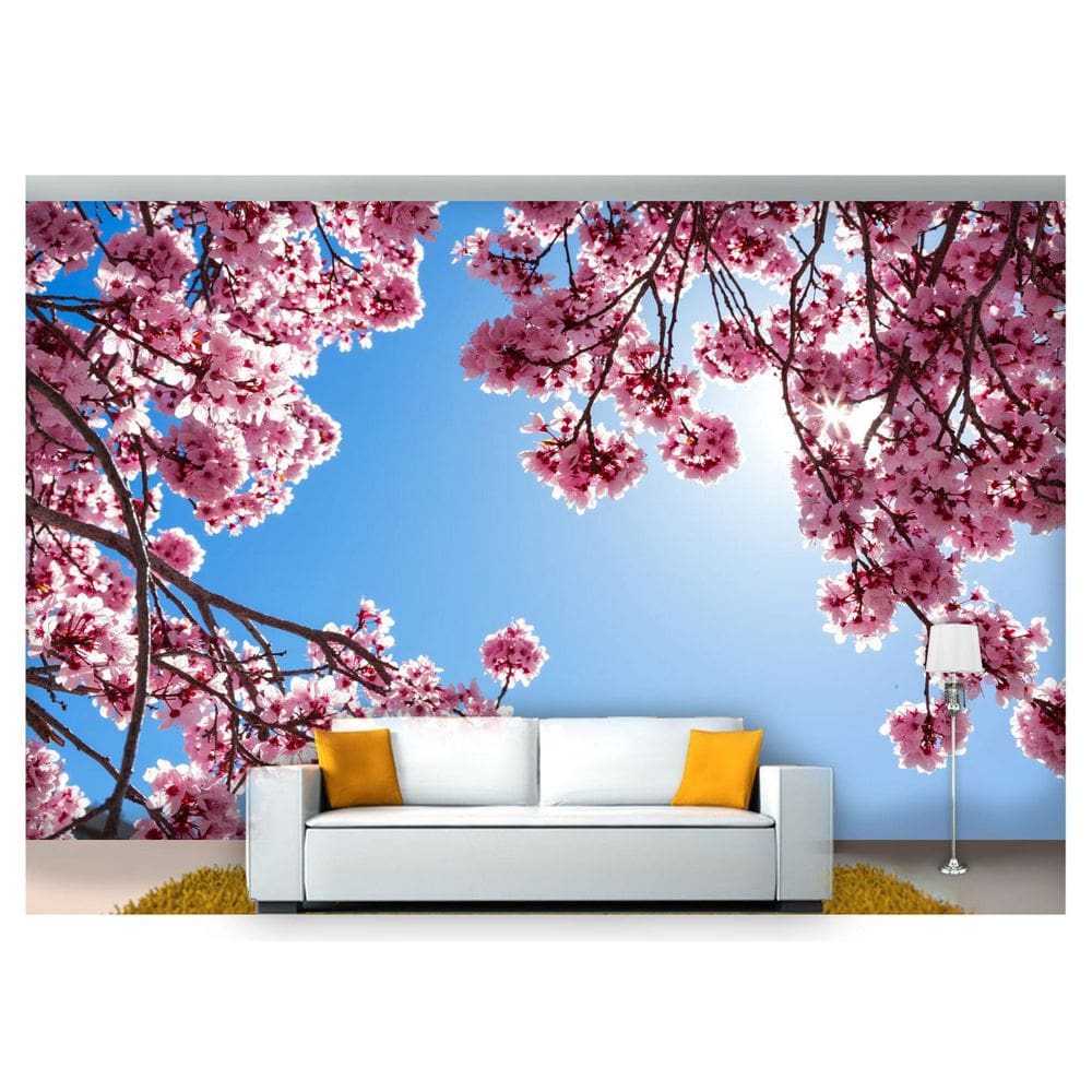 Papel De Parede Flores Floral Flor Natural 3D  Nfl160