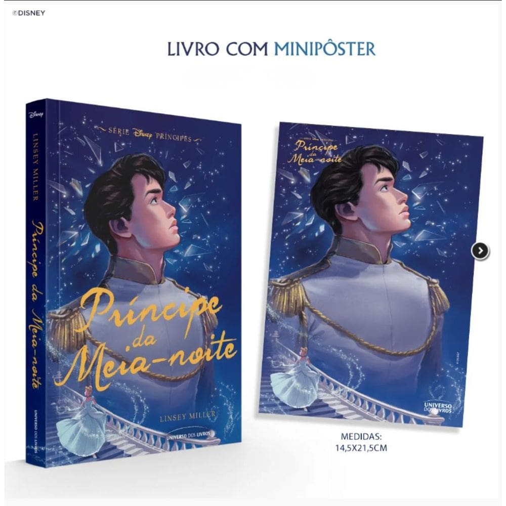 Livro Príncipe Da Meia-Noite - Disney