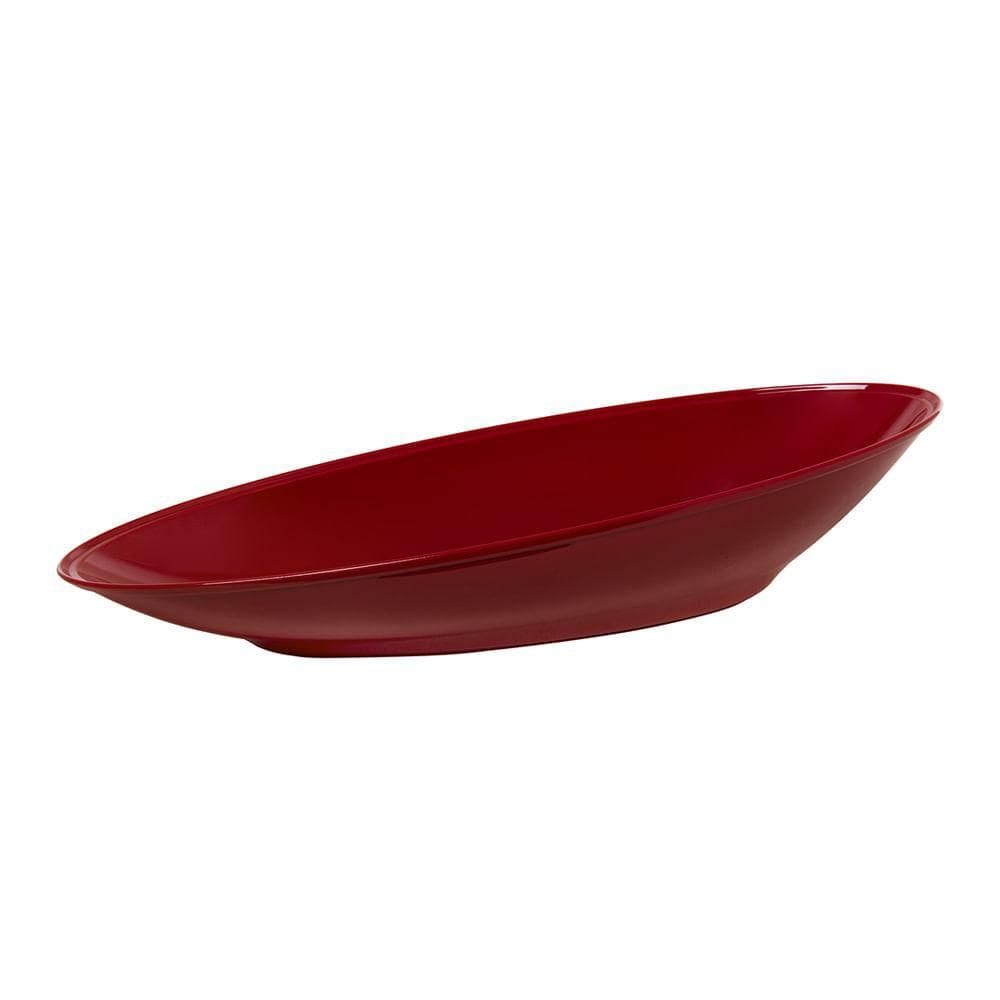 Saladeira Oval Vemplast 60Cm Cook Vermelha