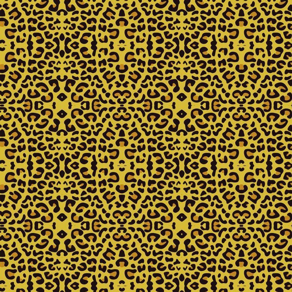 Papel De Parede Adesivo Textura Onça Pintada Quarto Sala