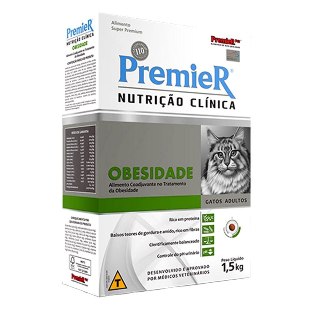Ração Premier Nutrição Clínica Gatos Adultos 1,5kg