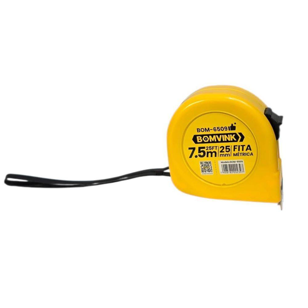 Trena Com Fita De Aço 25Mmx7,5M