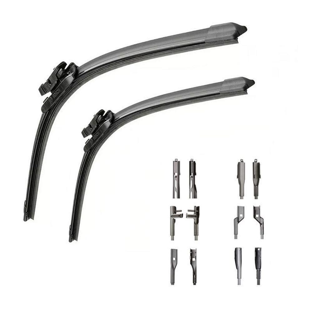 Palheta Dianteira E Traseira Bosch Tiguan 2009 2010 2011 12