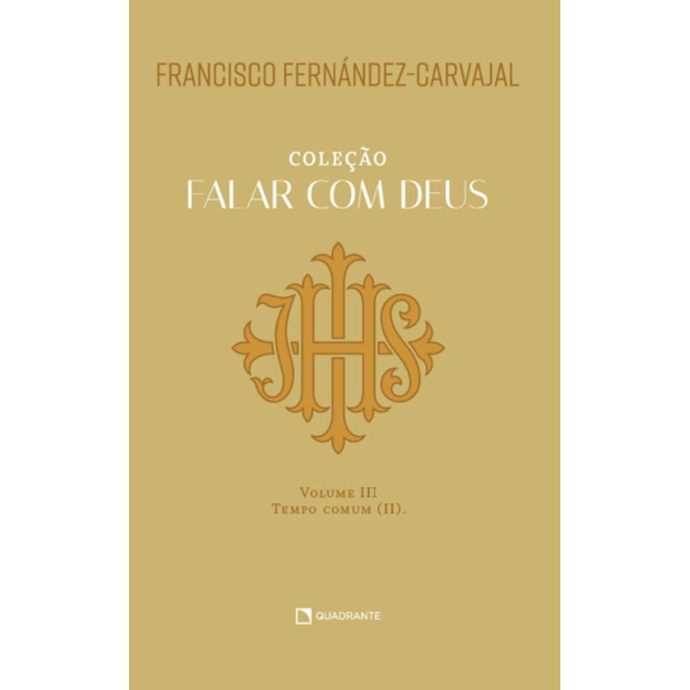 Livro Falar com Deus Volume III - Tempo Comum (II) - Capa dura