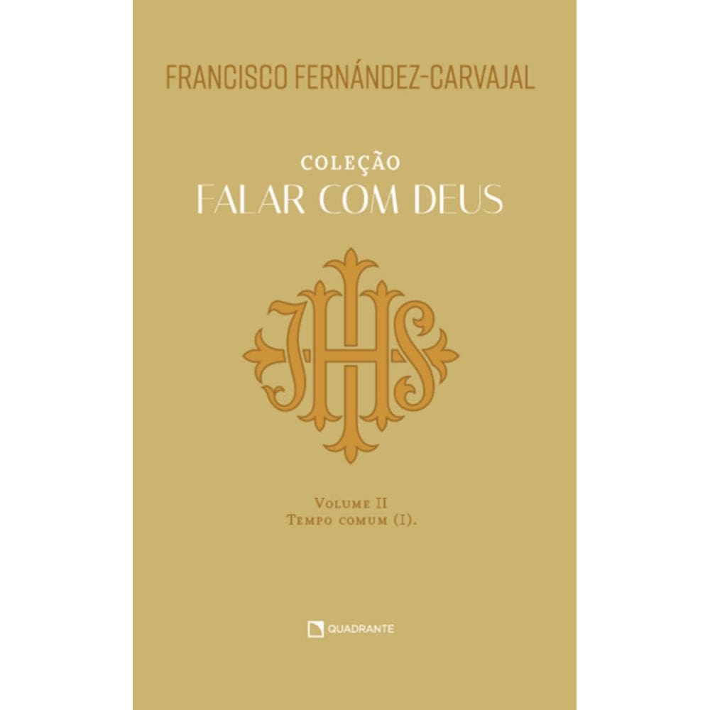 Livro Falar com Deus Volume II - Tempo Comum (I) - Capa dura