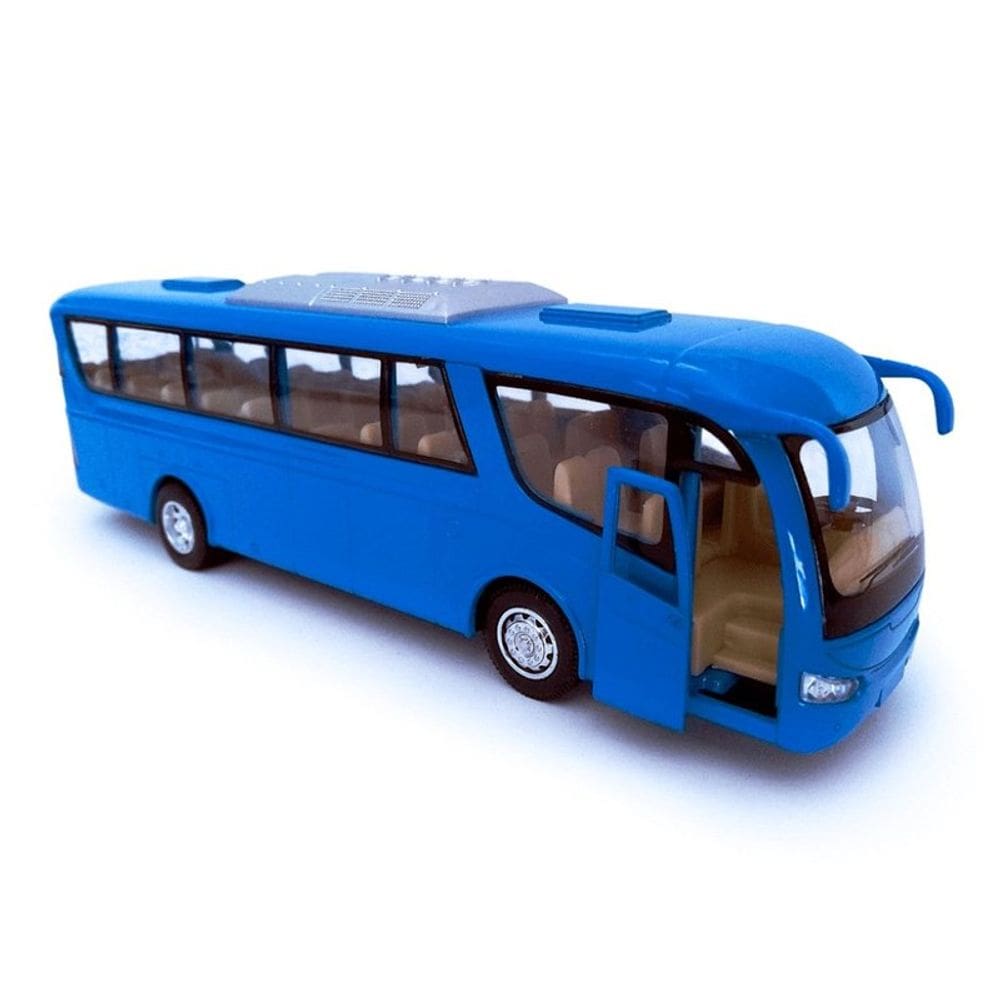 Ônibus Coach Escala 1:64  Azul