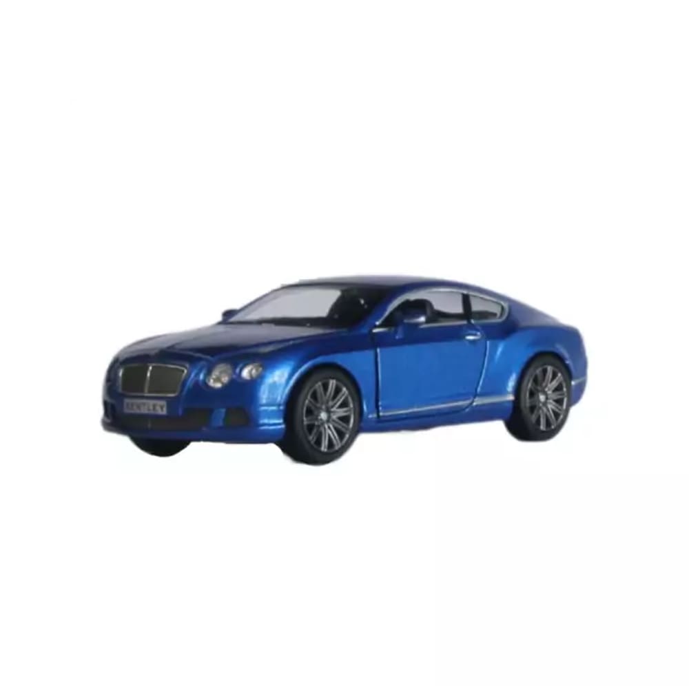 Bentley Continental Gt Speed 2012 Kinsmart  Azul 1:38