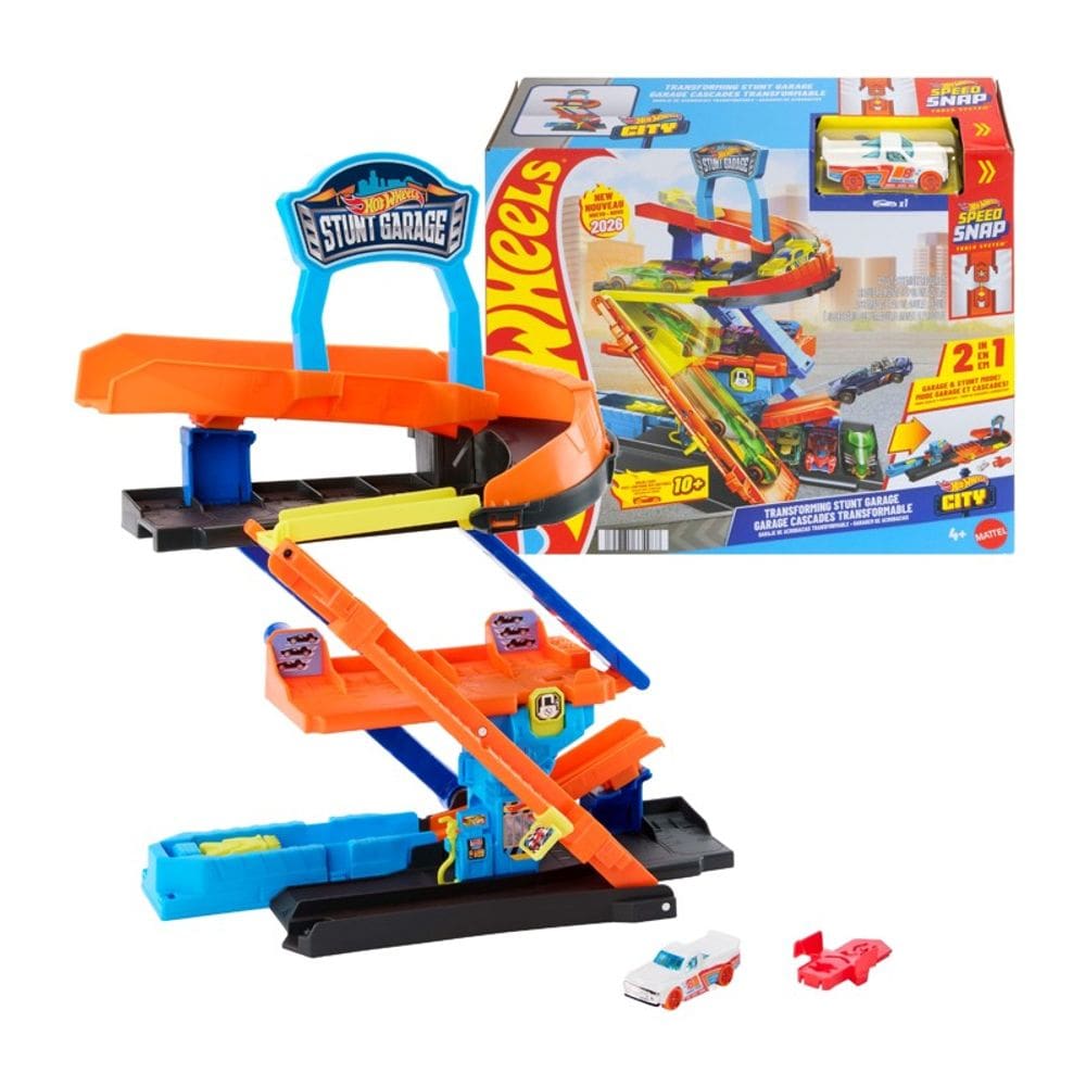Pista Hot Wheels City Garagem de Acrobacias - Mattel