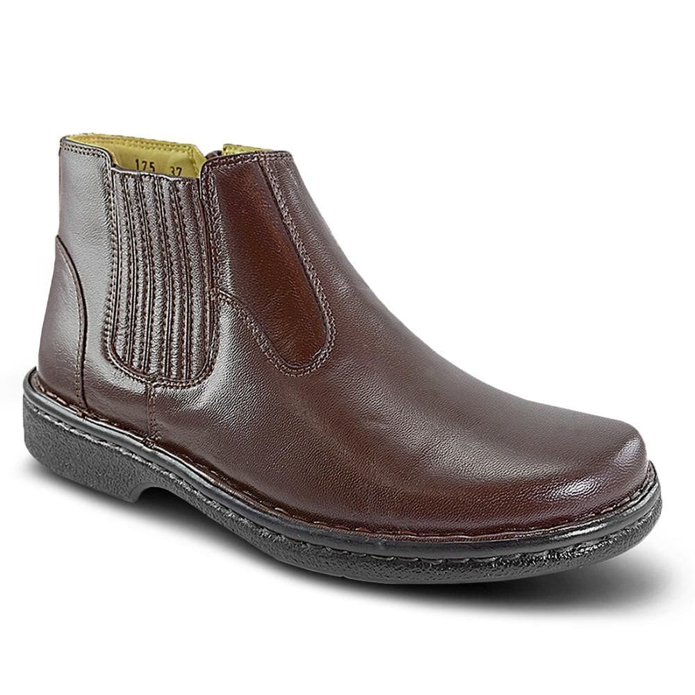 Bota Masculina Couro Confortável