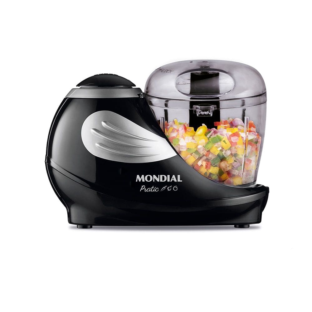 Mini Processador Mondial Preto 150W - MP-05-B