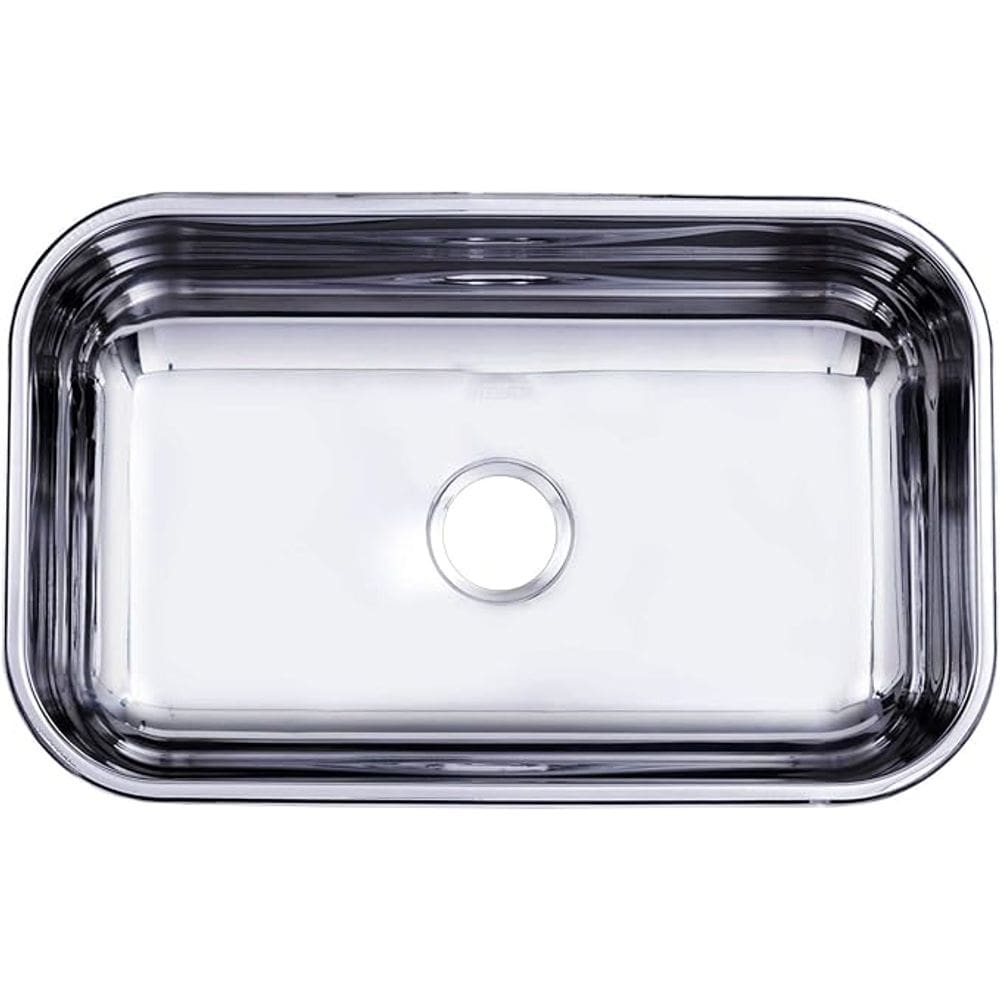 Cuba Inox Tecnocuba n°2 funda 14 cm prof (56x34x14) aço inox 430 Acabamento Polido