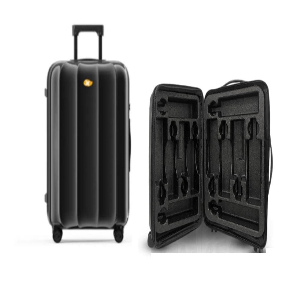 Mala De Viagem Colmeia Para 12 Garrafas Espuma Protecao Maxima Winebag Transporte Seguro De Vinho E Espumantes