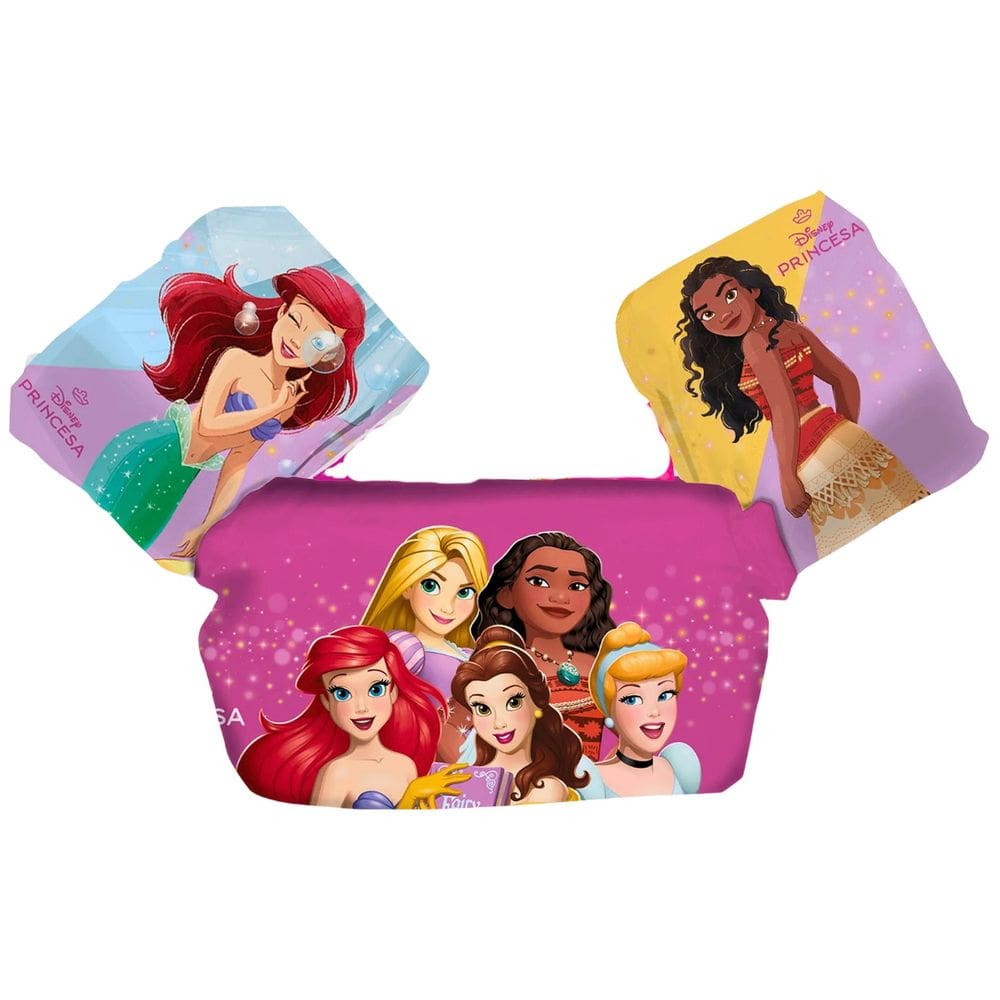 Colete com Boia Auxiliar Infantil 35 cm Princesas Disney