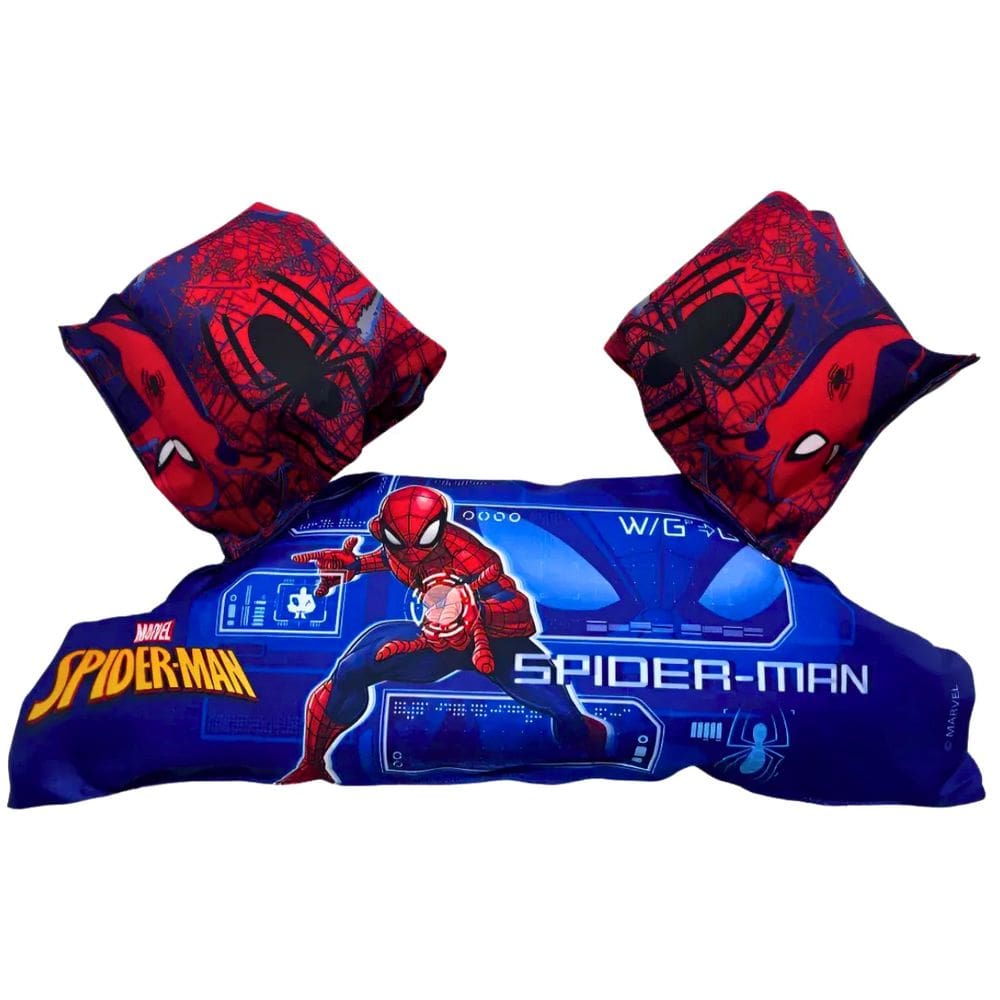 Colete com Boia Auxiliar Homem Aranha Infantil 56 cm Etitoys