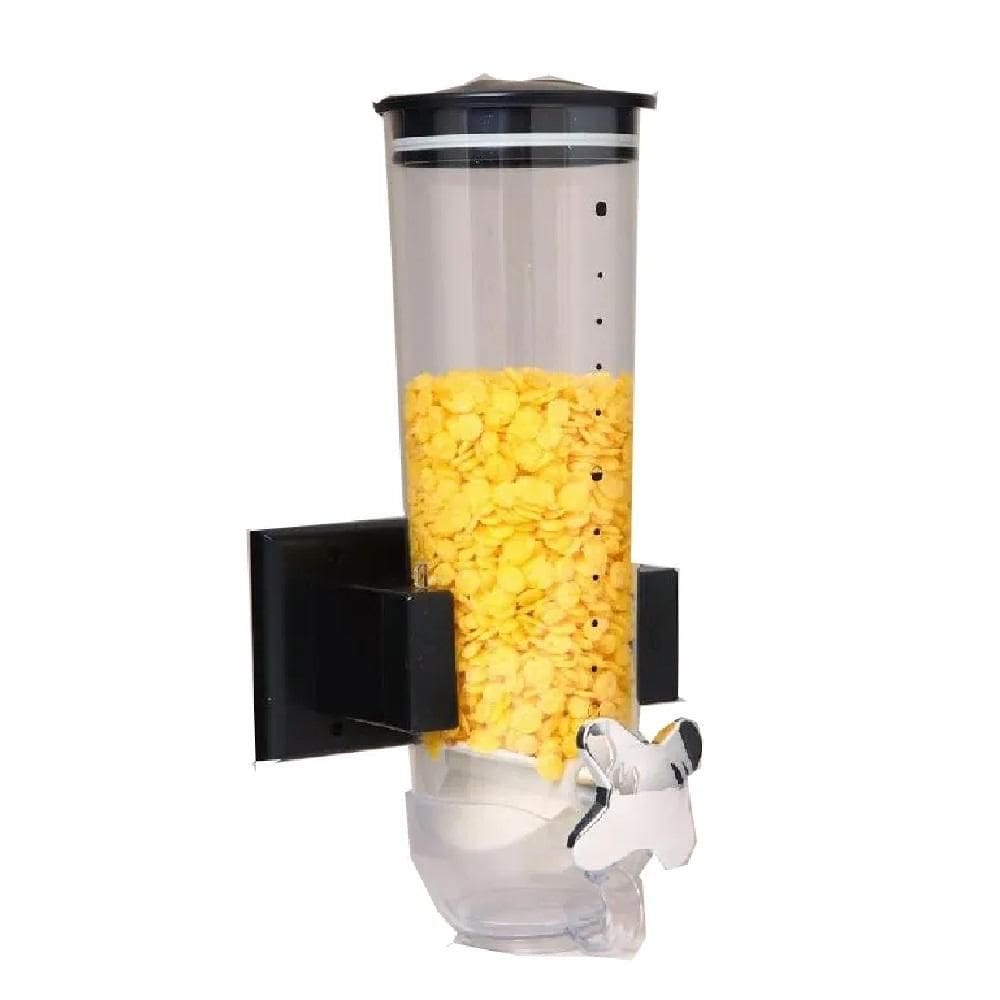 Dispenser Mantimentos De Parede Porta Alimentos Hermetico Graos Granola Sucrilhos Cozinha Restaurante