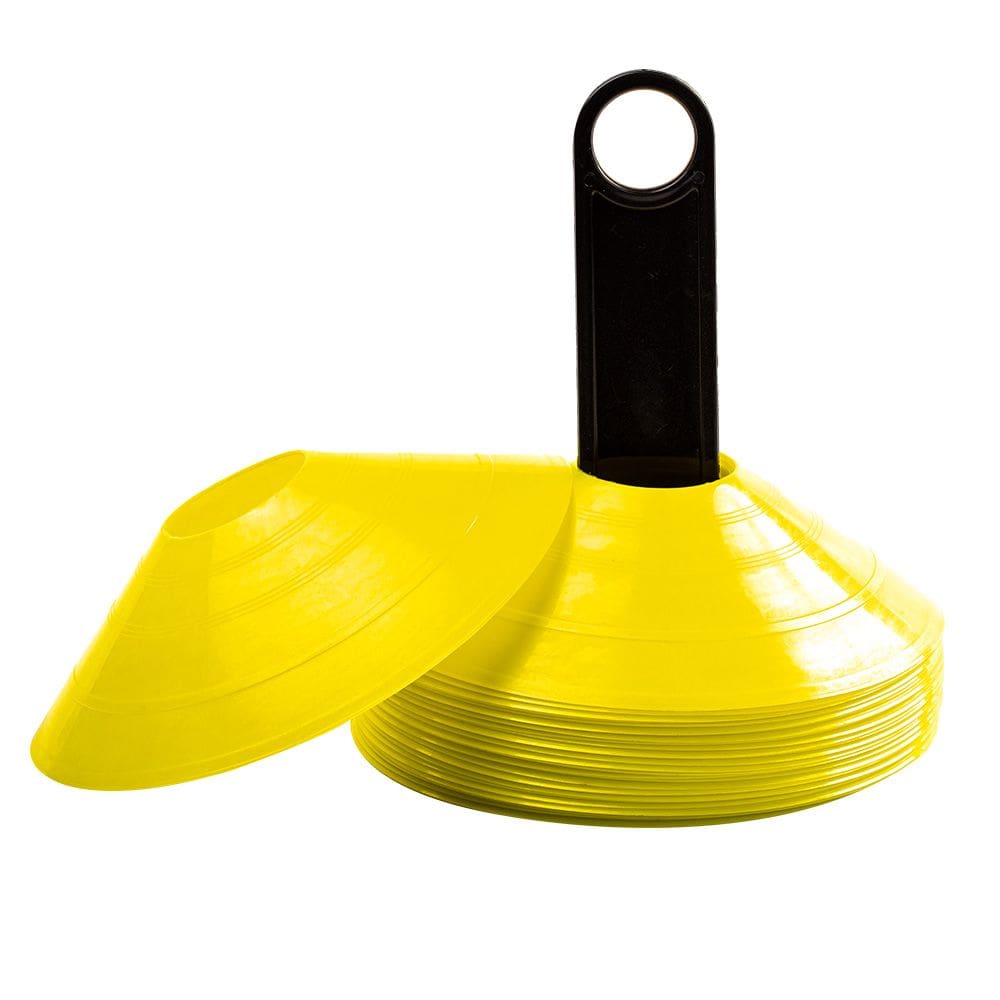 Kit Cone Chapéu Chinês Athletic com 30 Peças Para Treino Funcional Fitness Agilidade e Circuitos