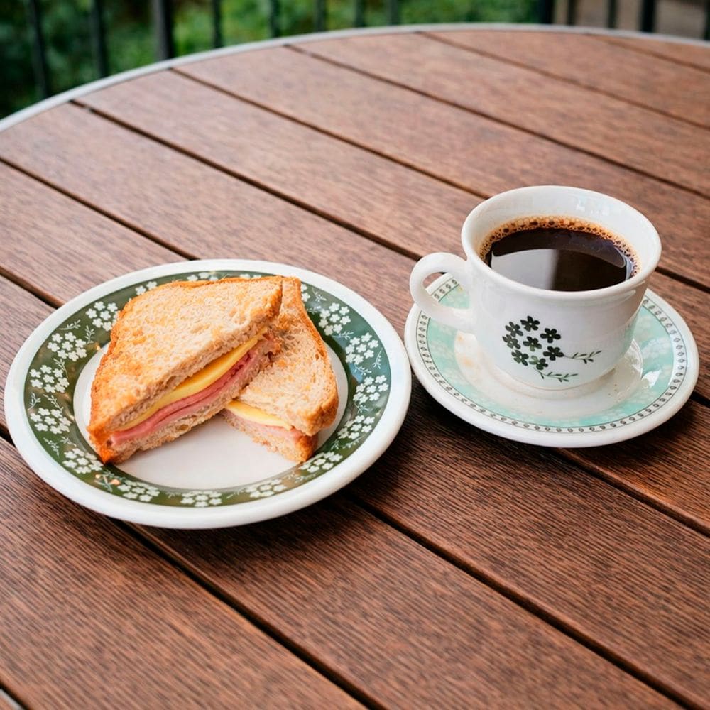 Café Lanche Sobremesa Donna Bosque Kit Jogo 20pçs 10 Pessoas