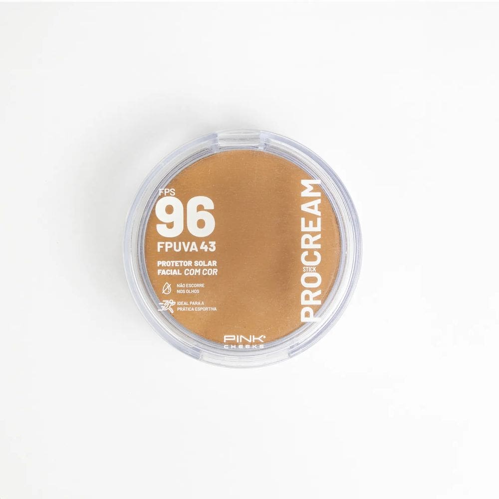 Pro Cream Protetor Solar Multifuncional FPS96 FPUVA43 14g - PRO20  - Pink Cheeks