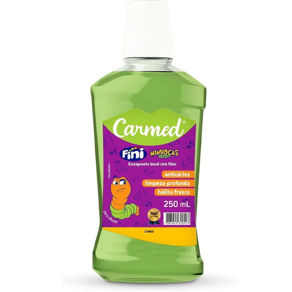 Enxaguante Bucal Fini Minhocas Azedinhas  - Carmed