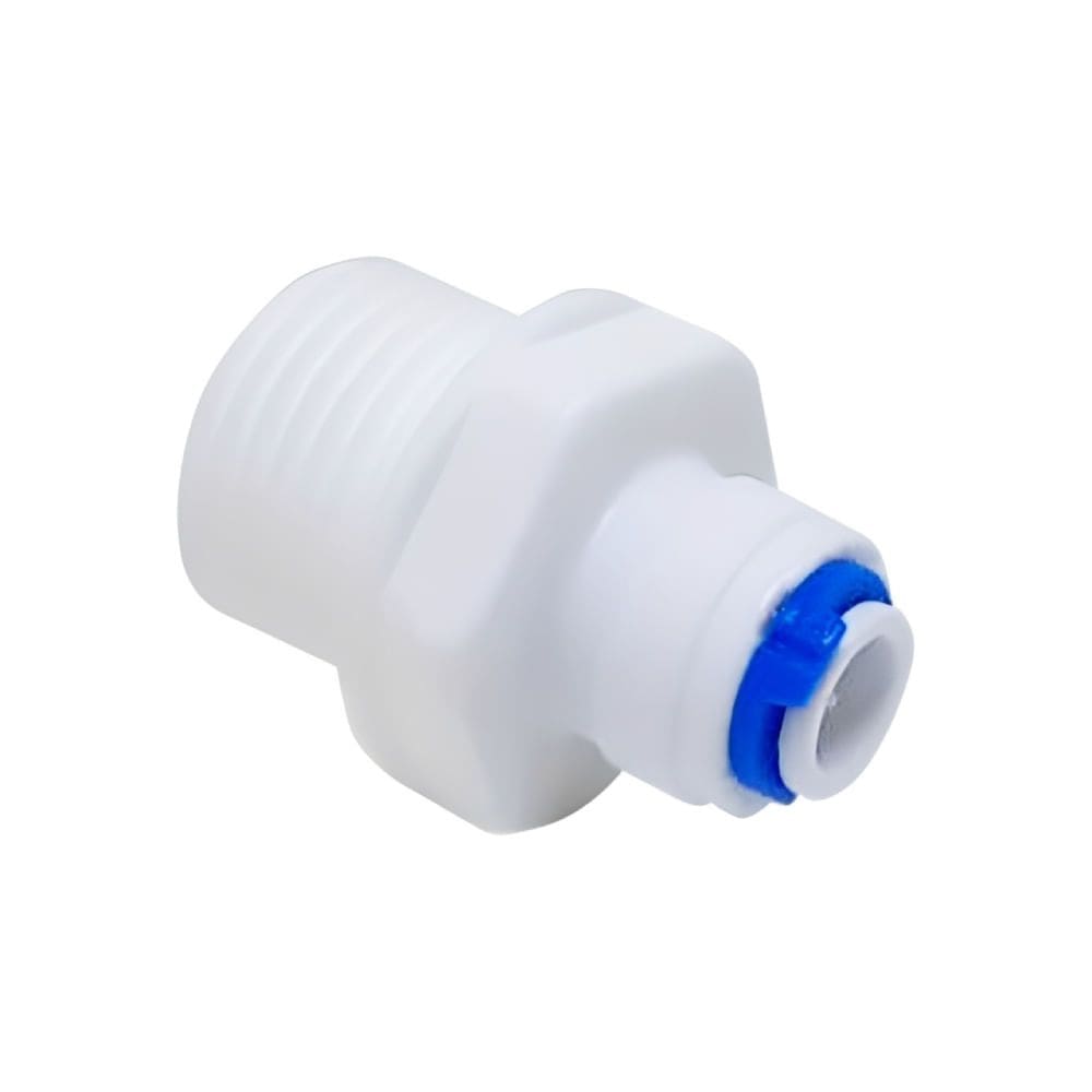 Adaptador Engate Rápido Reto T 1/4 com Rosca 1/2 - 1009-0147 - ACQUABIOS