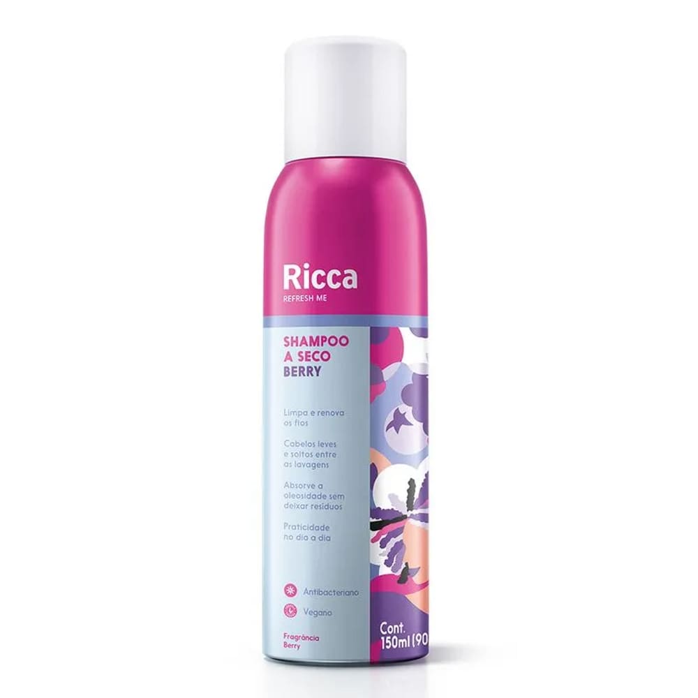 Shampoo a Seco Menta 150ml - Ricca