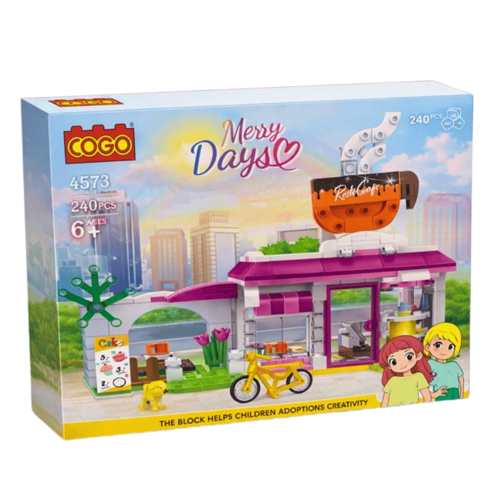 Blocos de Montar Coleção Merry Days 240 pçs 4573 - COGO Dorémi