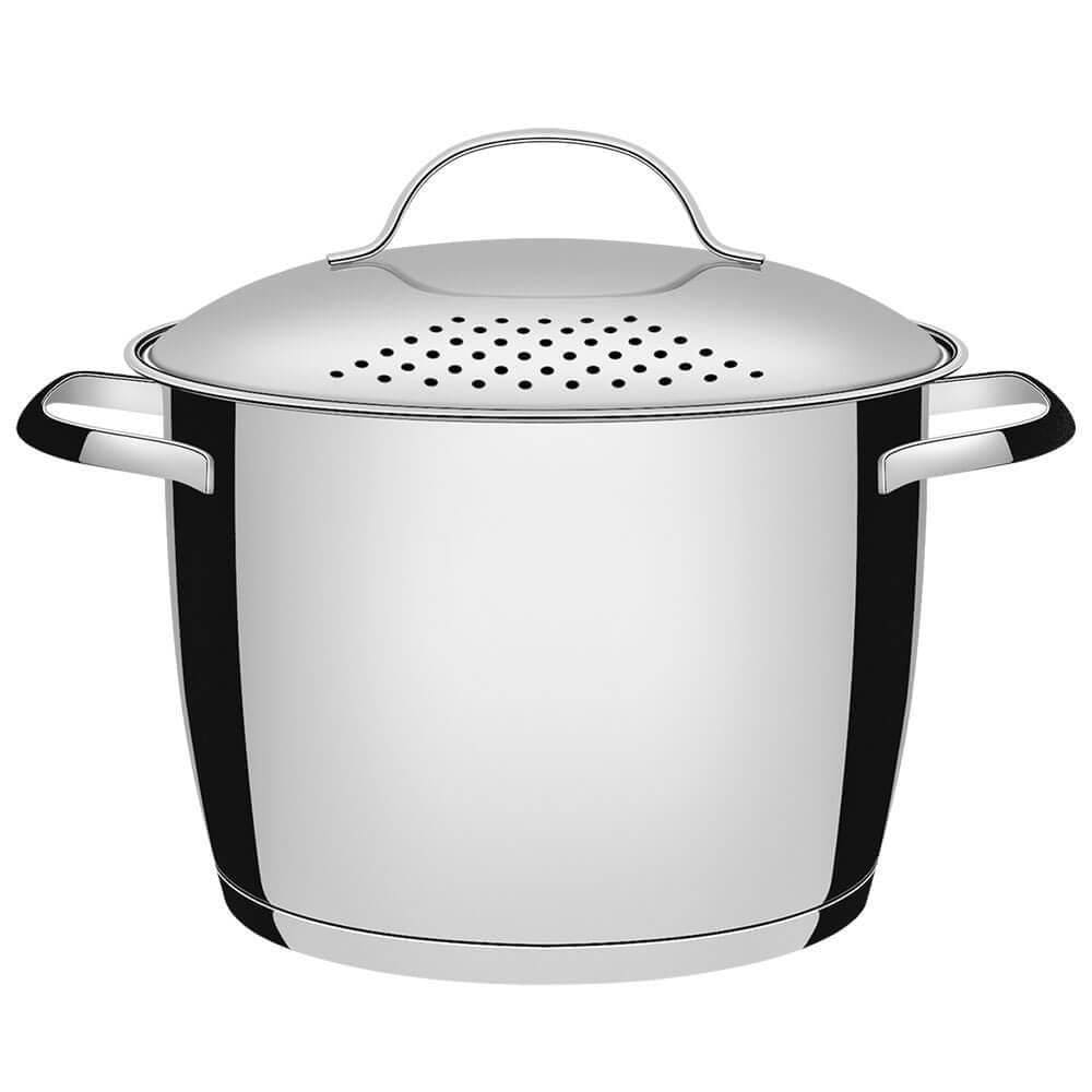 Espagueteira Tramontina Allegra Panela Em Aço Inox Com Fundo Triplo 20 Cm 4,4 L 62667203