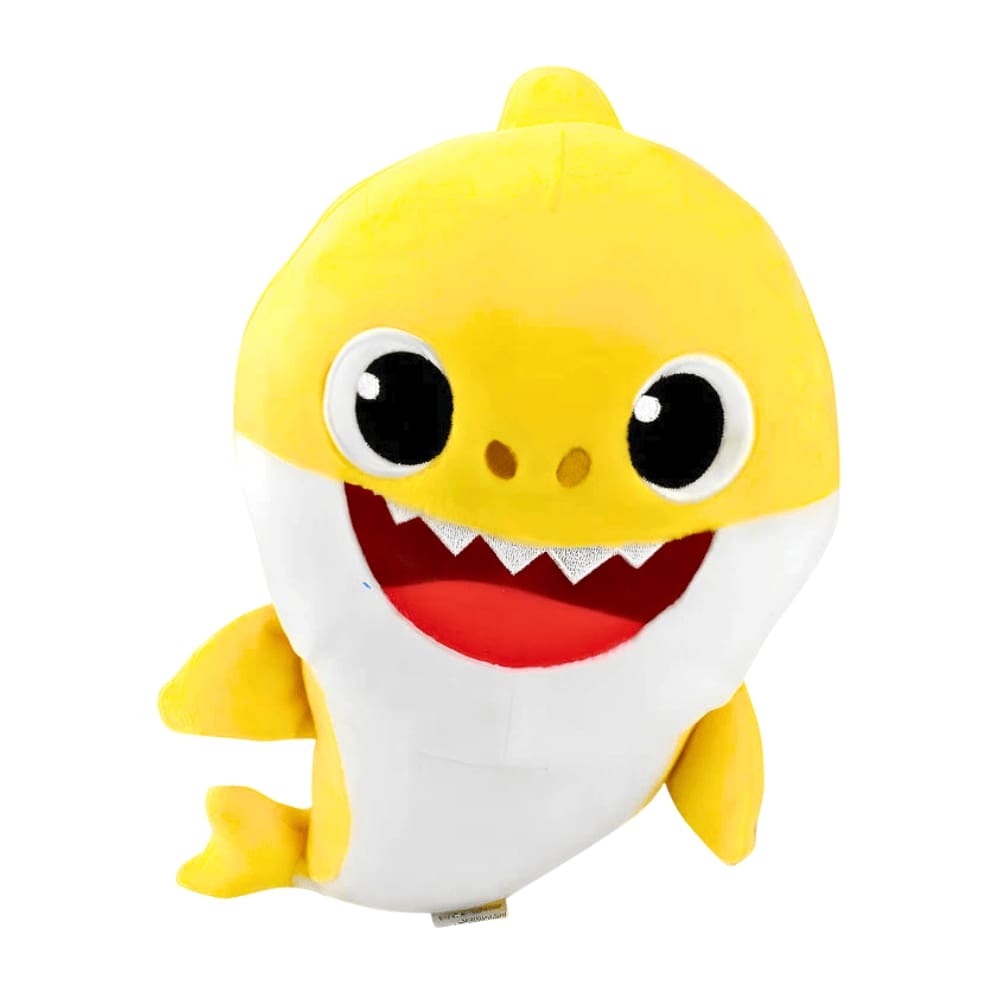 Pelúcia Baby Shark 30cm Baby Shark Amarelo com Sons 002352 - Sunny