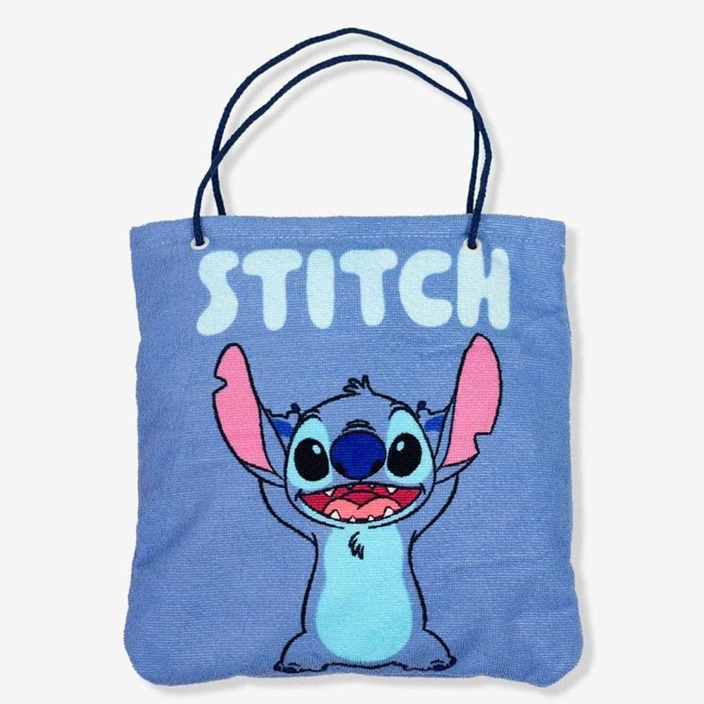 Toalha de Praia 2 em 1 Bolsa Stitch Com Estampa Disney Zona Criativa