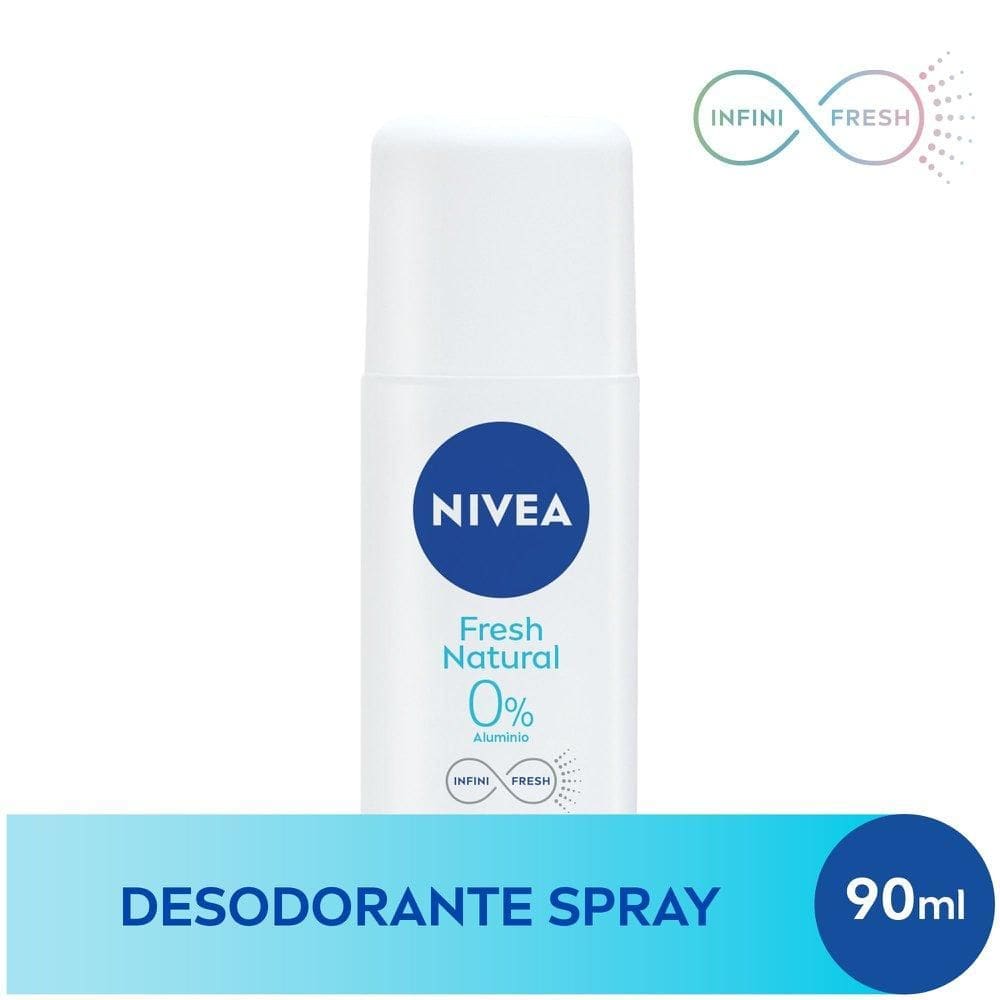 Desodorante Spray NIVEA Fresh Natural 90ml