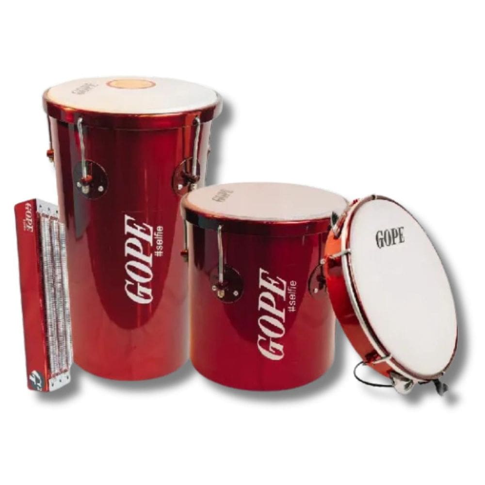 Kit Resenha 2 Pandeiro/Rebolo/Reco/Repique De Mão Kitres2