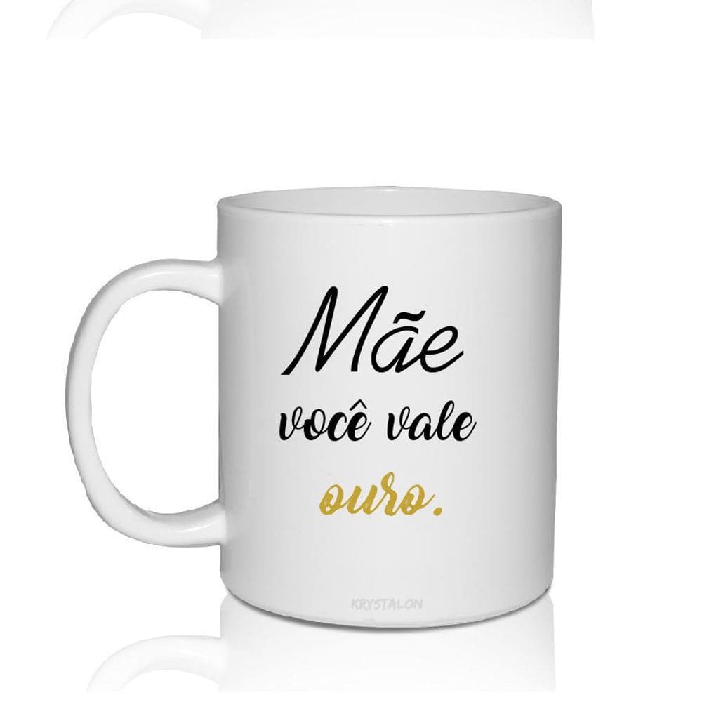 Caneca Personalizada Para Dia Das Mães - Vale Ouro