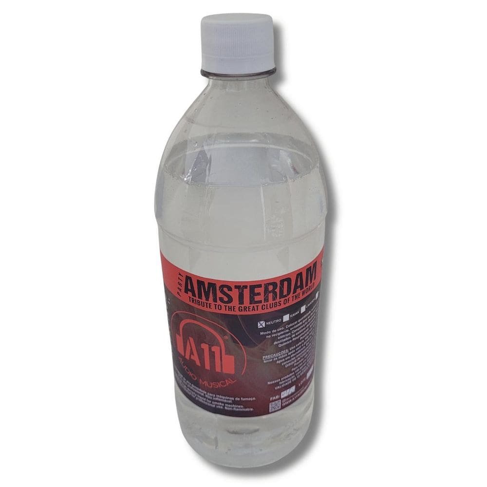 Fluído Líquido Para Máquina De Fumaça Neutro 1L A11 Audio