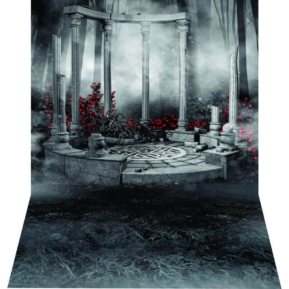 Fundo Fotográfico Em Tecido Newborn Pilastras  1,50X2,50