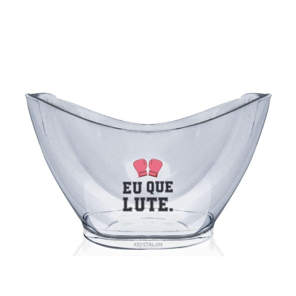 Champanheira Personalizada Memes Eu Que Lute - Krystalon