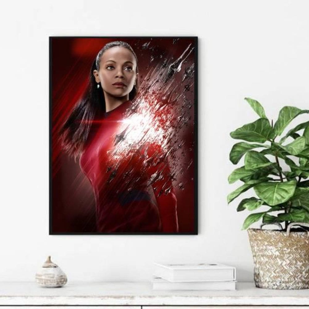 Quadro Decorativo Star Trek Mulher