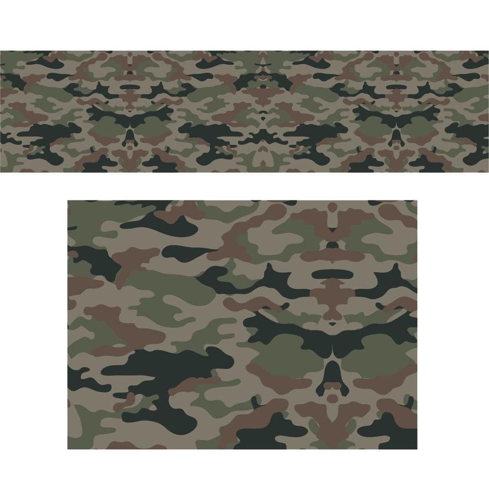 Adesivo Camuflado - Green Urban Camoflauge Army 2,00X0,50M