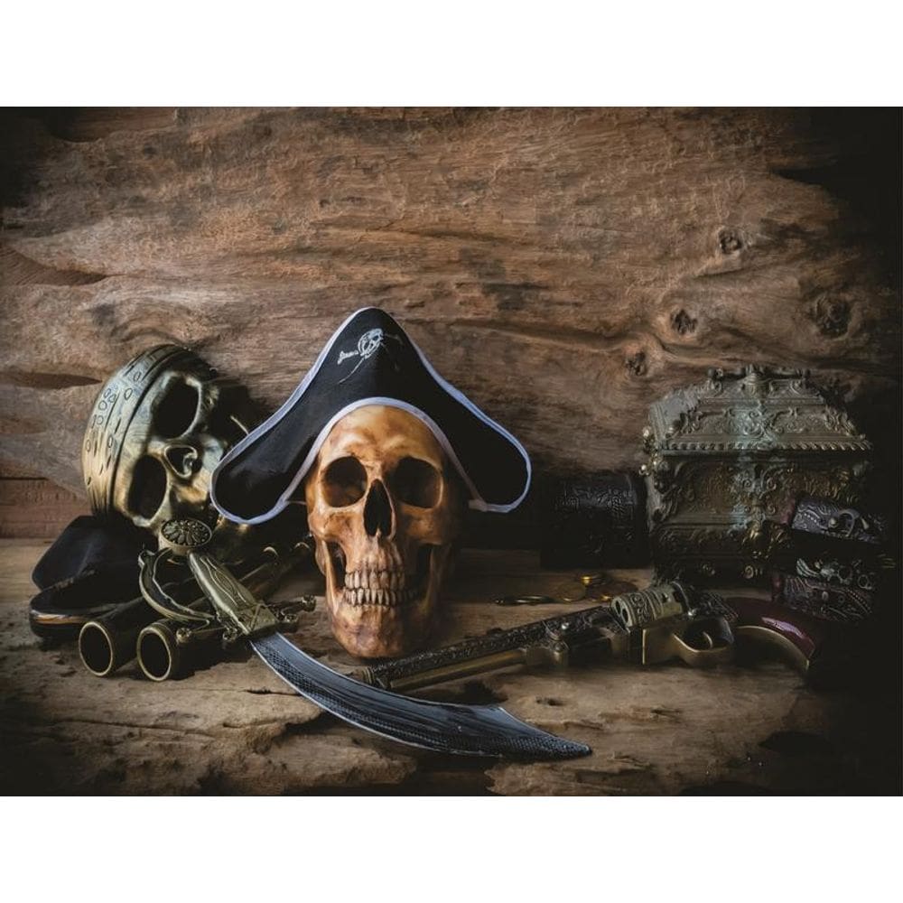 Fundo Fotográfico Em Tecido Pirata Espada 2,60X1,50