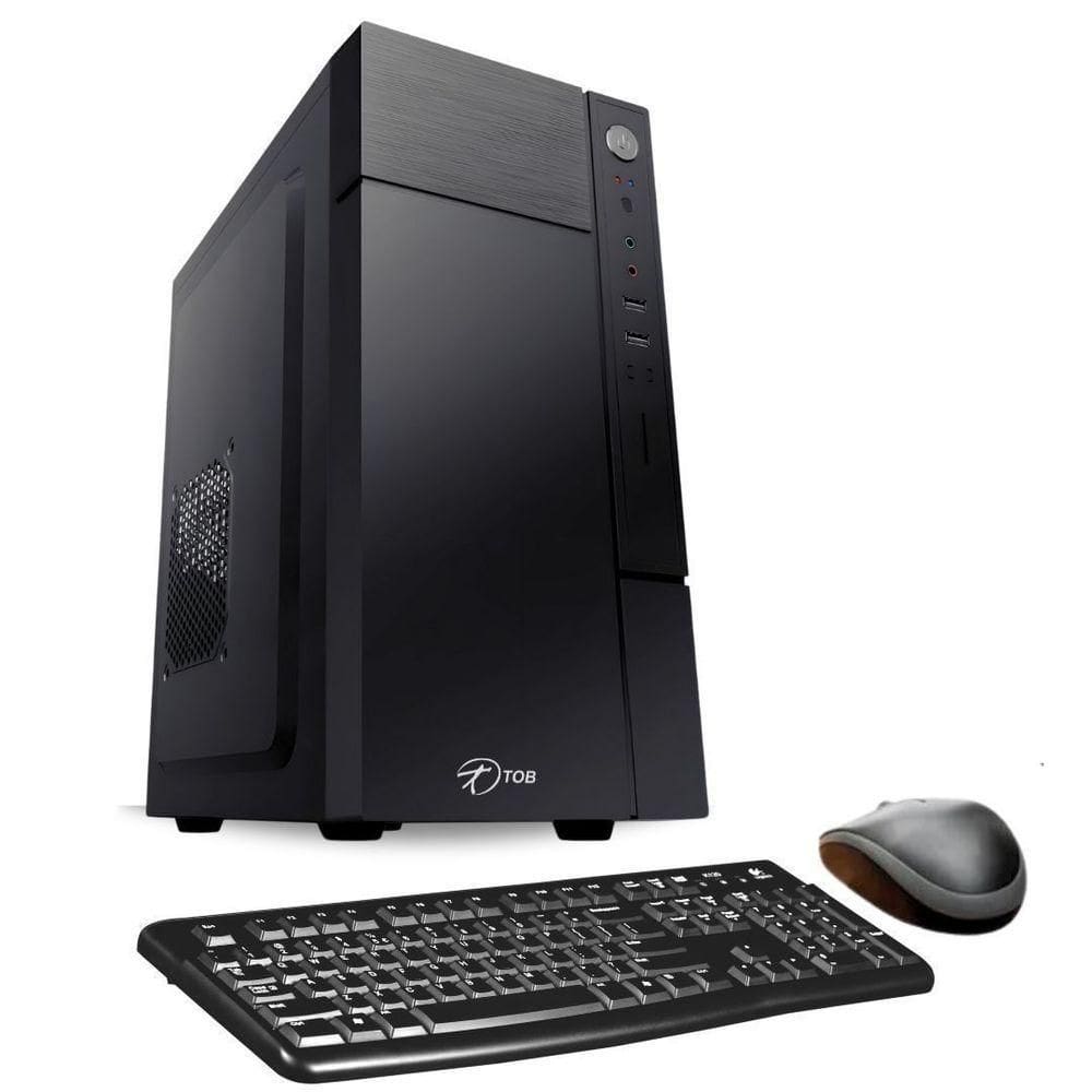Computador Tob Intel Core I5 Com Ssd 240gb Memória 8gb Teclado E Mouse Windows 10 Trial Desktop Pc Cpu