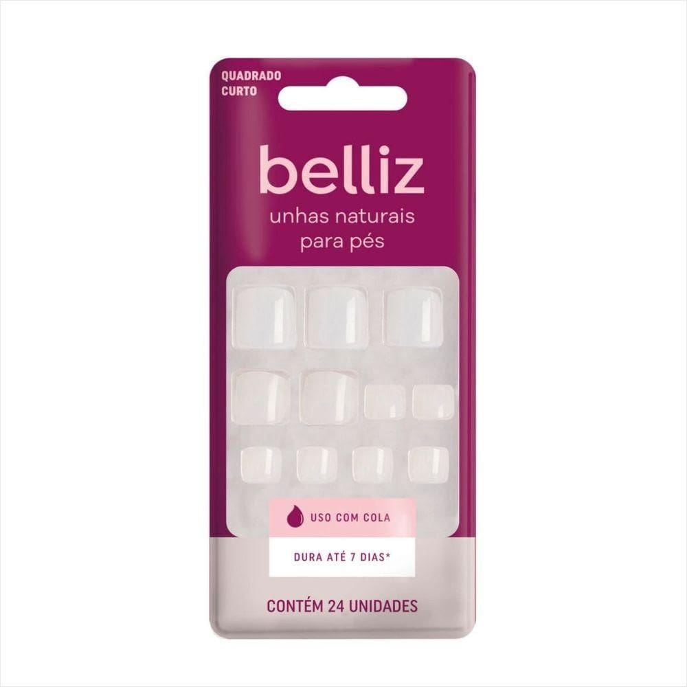 Belliz Unhas Naturais Para Pés