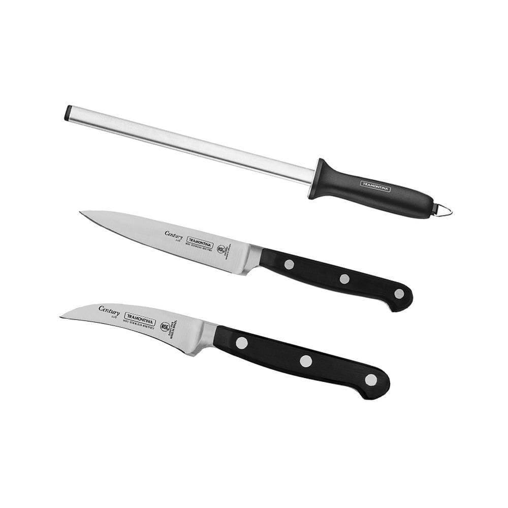 Facas Tramontina Century Para Cozinha 24032010-24001103-24010104