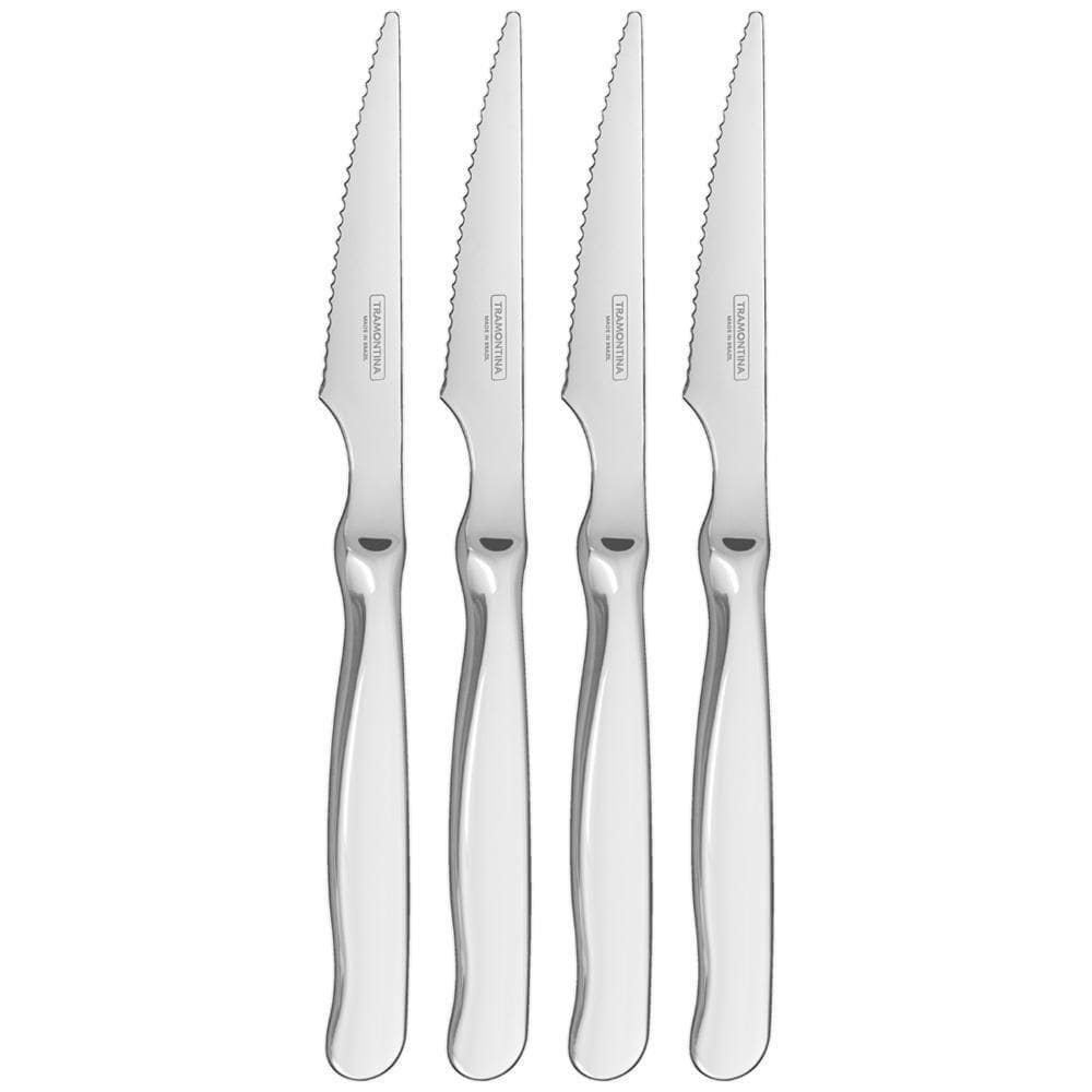 Conjunto De Facas Tramontina Zurique Para Churrasco Em Aço Inox 4 Peças 66986710